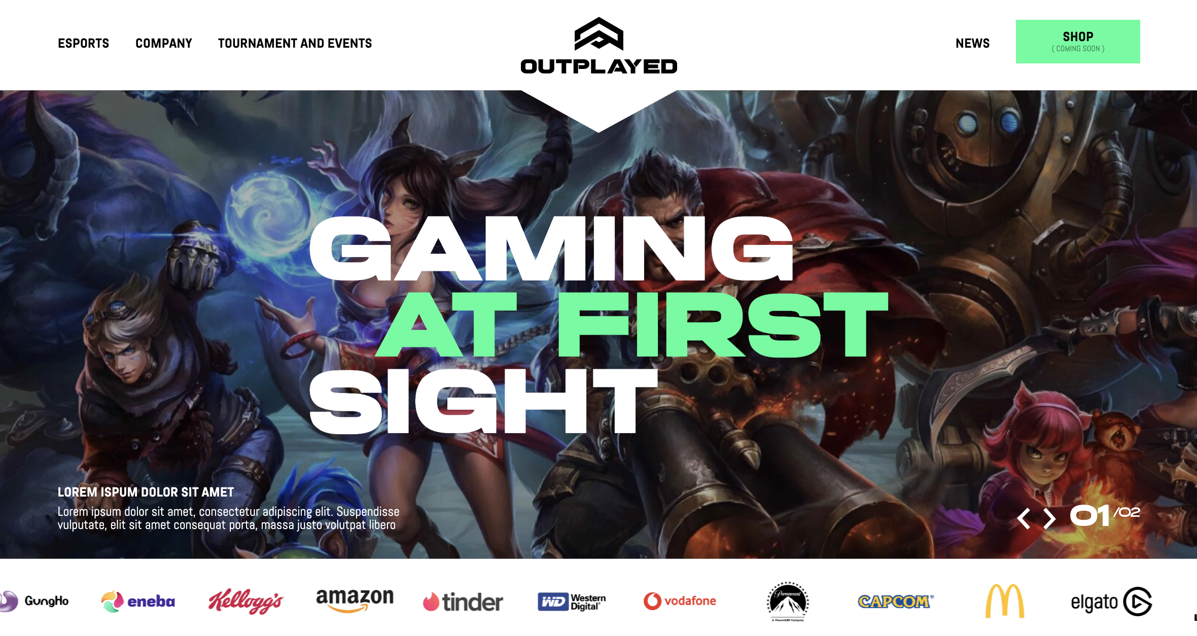 Outplayed Gaming - Digital Identity